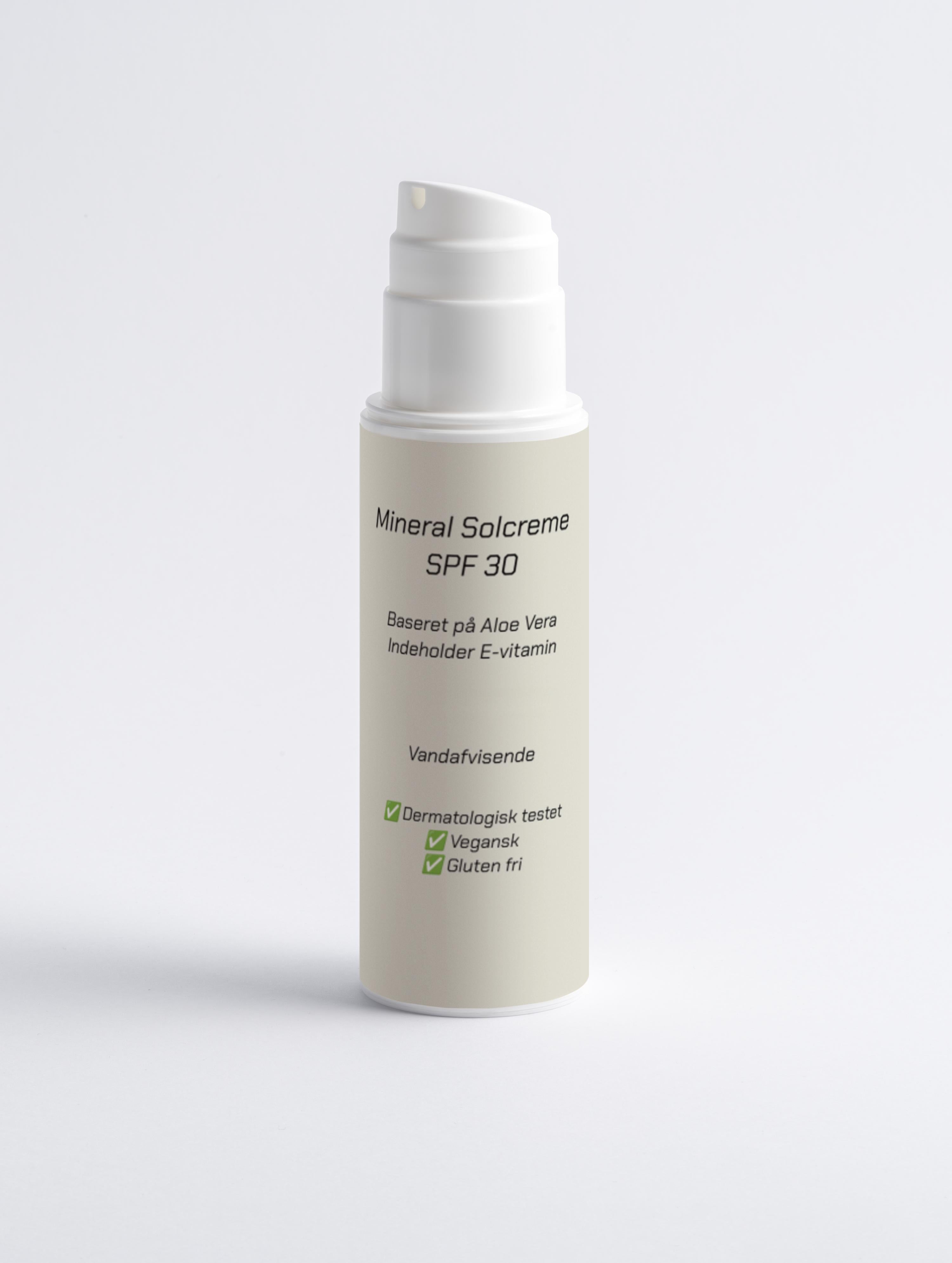 Mineral Solcreme SPF30 til ansigt og krop